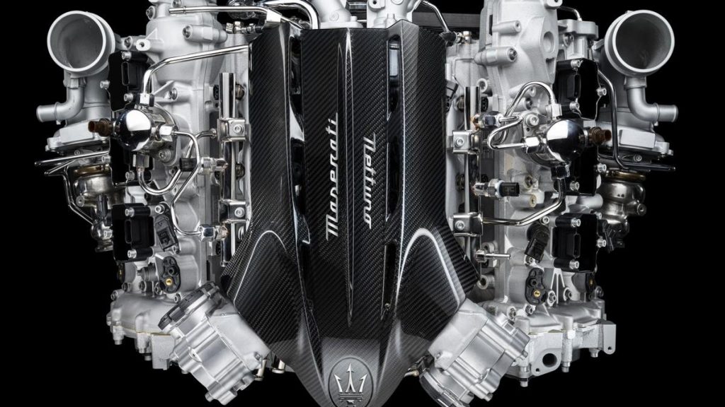 Maserati MC20 motore Nettuno: il V6 biturbo da 630 CV