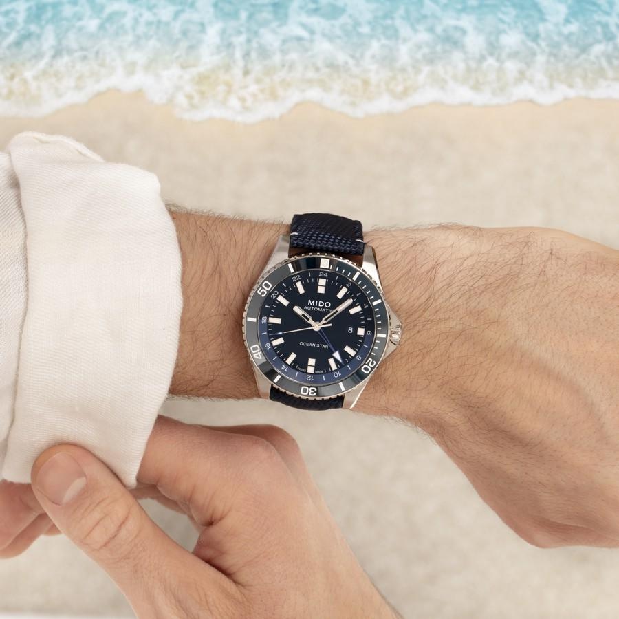 Mido Ocean Star GMT: due fusi orari con un solo sguardo