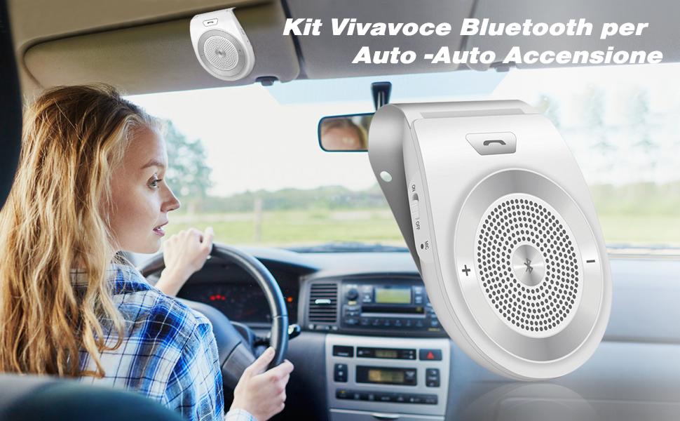 I 5 migliori Kit Vivavoce Bluetooth per telefonare al volante dell’automobile