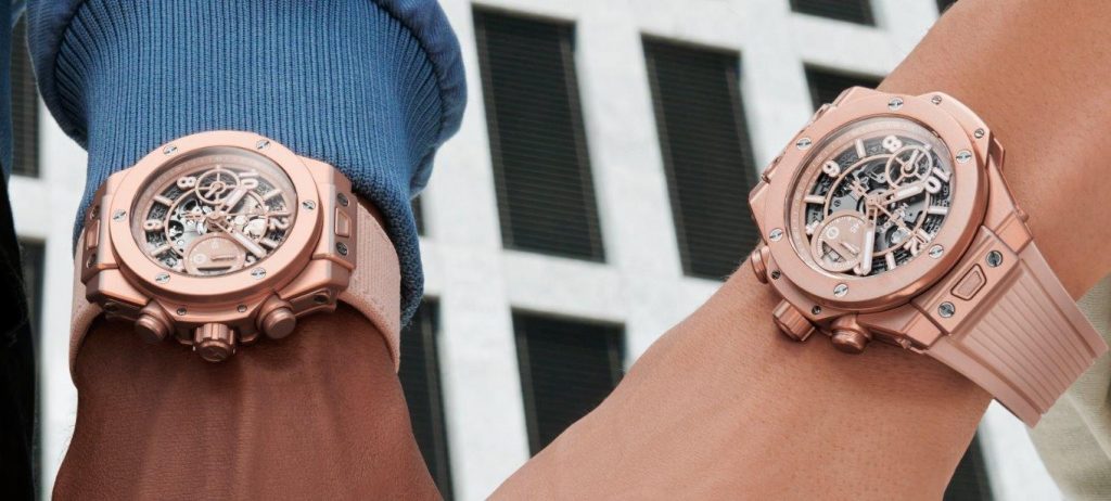 Hublot Garage Italia Big Bang Millennial Pink: l’orologio no gender