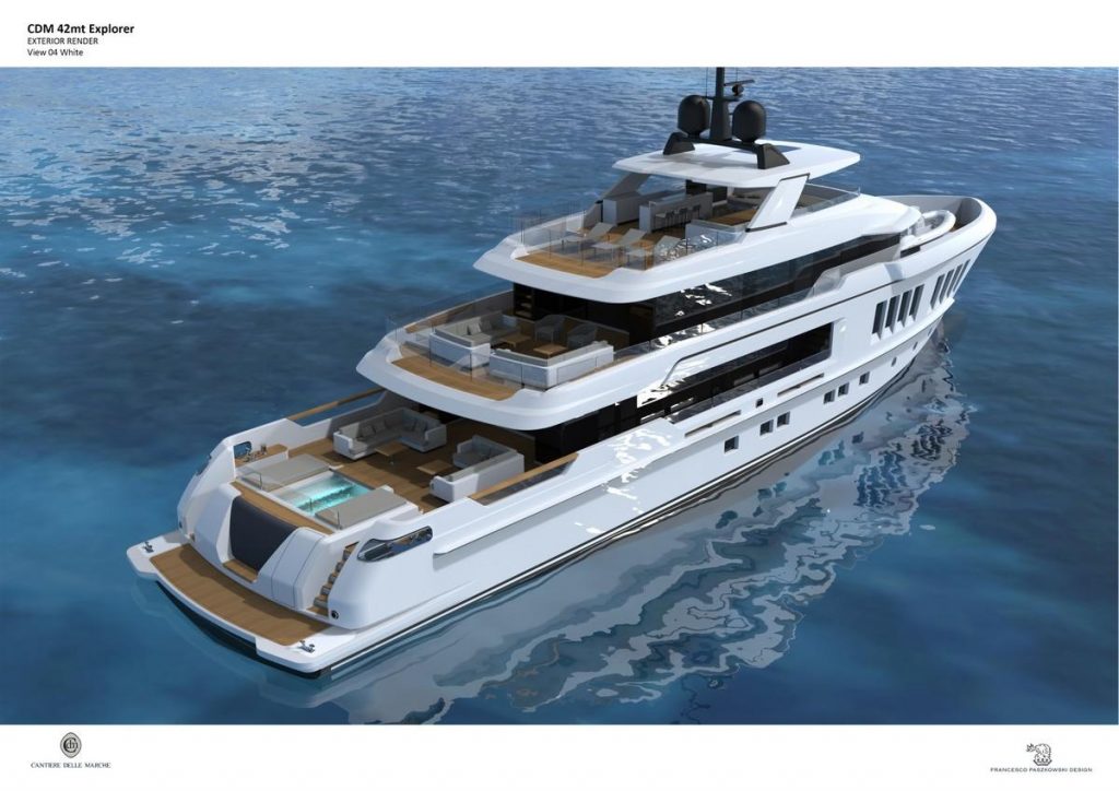 Cantiere delle Marche EXP 42: un explorer dal design contemporaneo