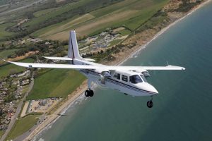 volo più breve del mondo Britten Norman Islander