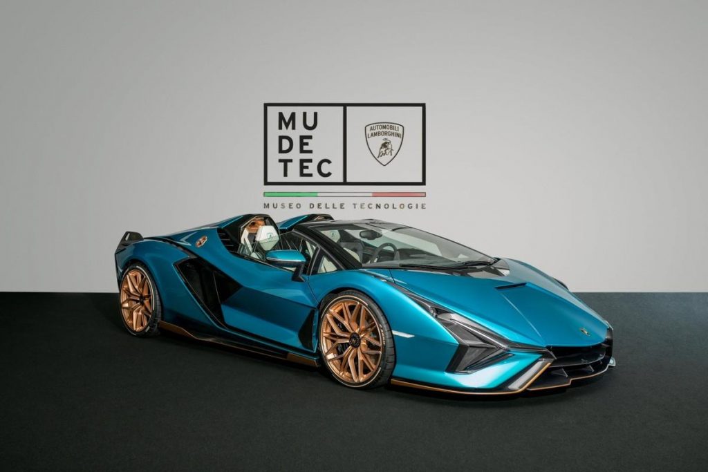 Apertura Museo Lamborghini MUDETEC: in esposizione la Sián Roadster