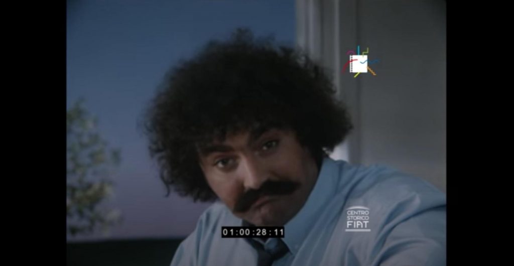 Quando Abatantuono faceva il casellante nella pubblicità per la Fiat