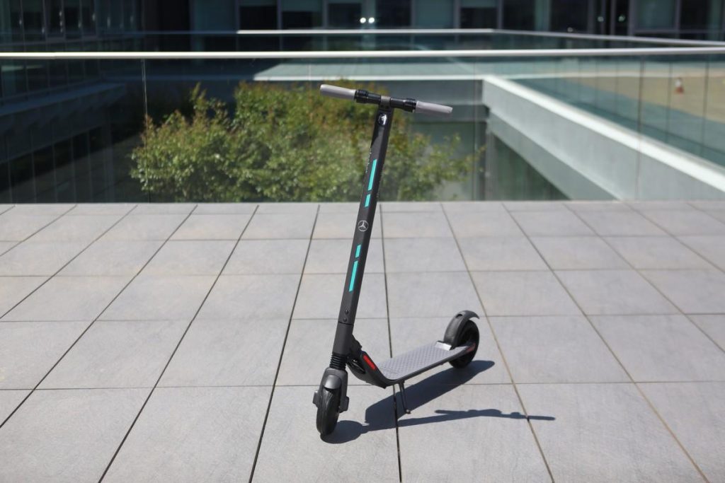 Monopattino elettrico Mercedes nato in collaborazione con Segway