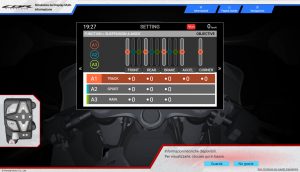 Honda simulatore dashboard CBR-RR-R