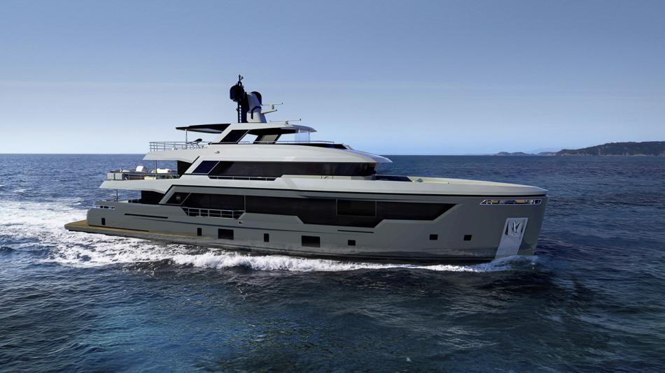 Rosetti Superyachts RSY 38M Explorer