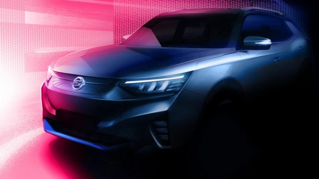 SsangYong nuovo suv elettrico 2021: E100, svelate le prime immagini