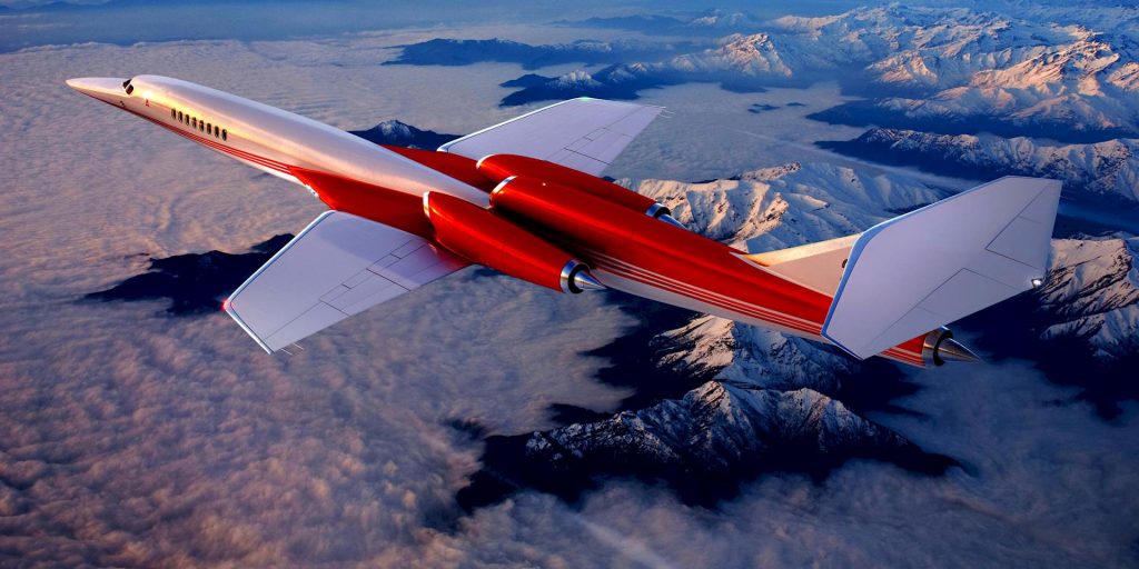 Aerion AS2: il jet supersonico erede del Concorde