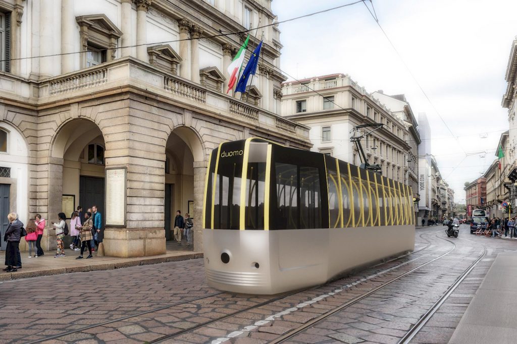 Tram Milano Passerella: il progetto di Arturo Tedeschi