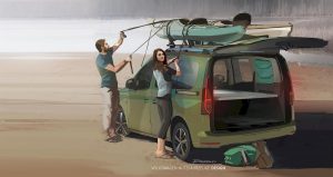 Volkswagen Caddy Mini Camper 2020