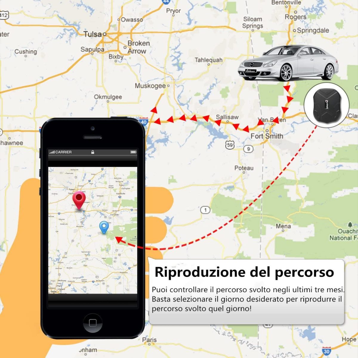 antifurto gps auto