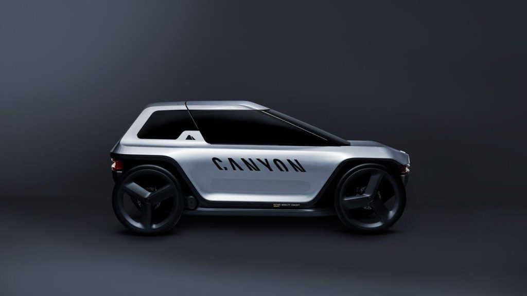 Canyon Future Mobility Concept: non è una city car ma una E-Bike