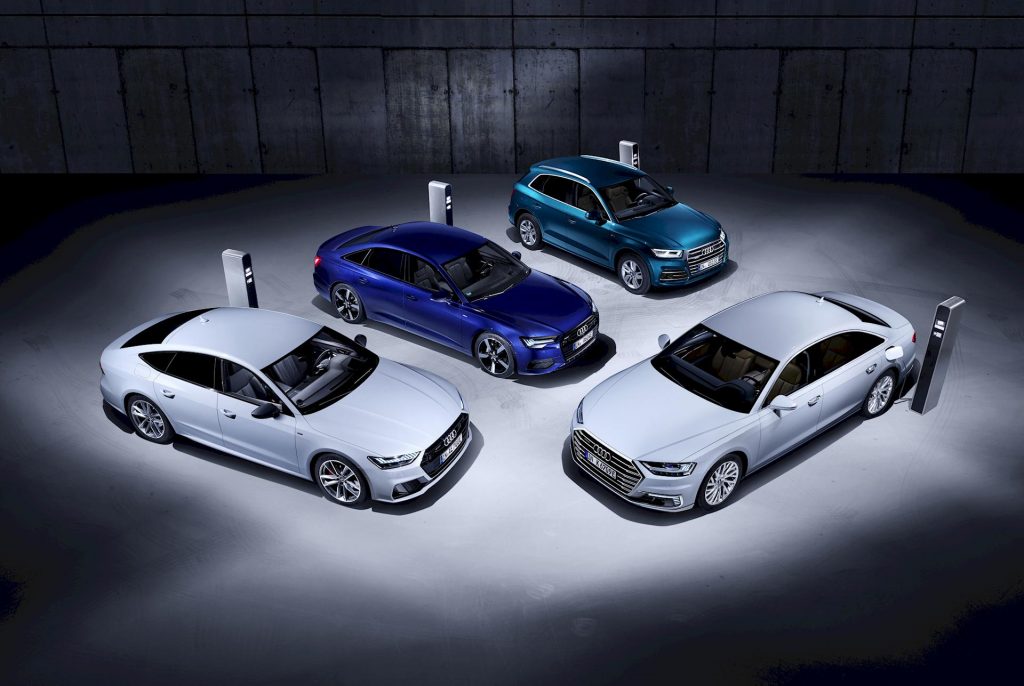 Audi ibride plug-in 2020: Audi A6, A8, Audi Q5 e Q7, tutte TFSI e