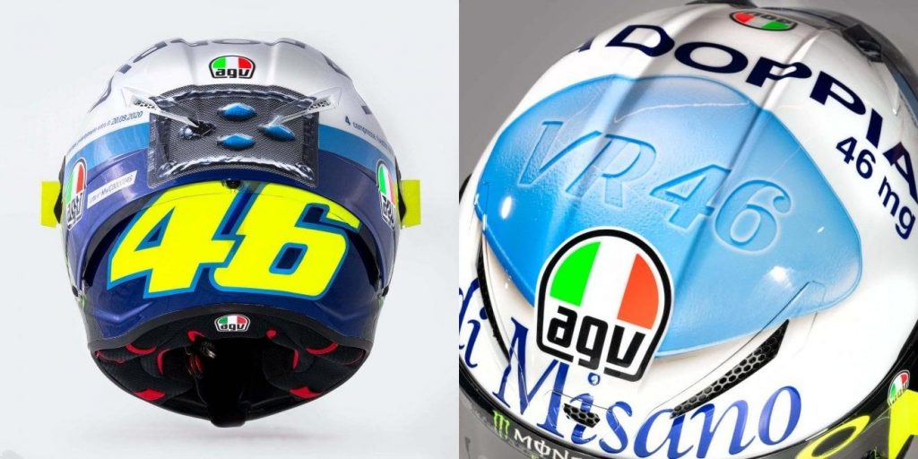 Casco Valentino Rossi Viagra: la doppia c’è!