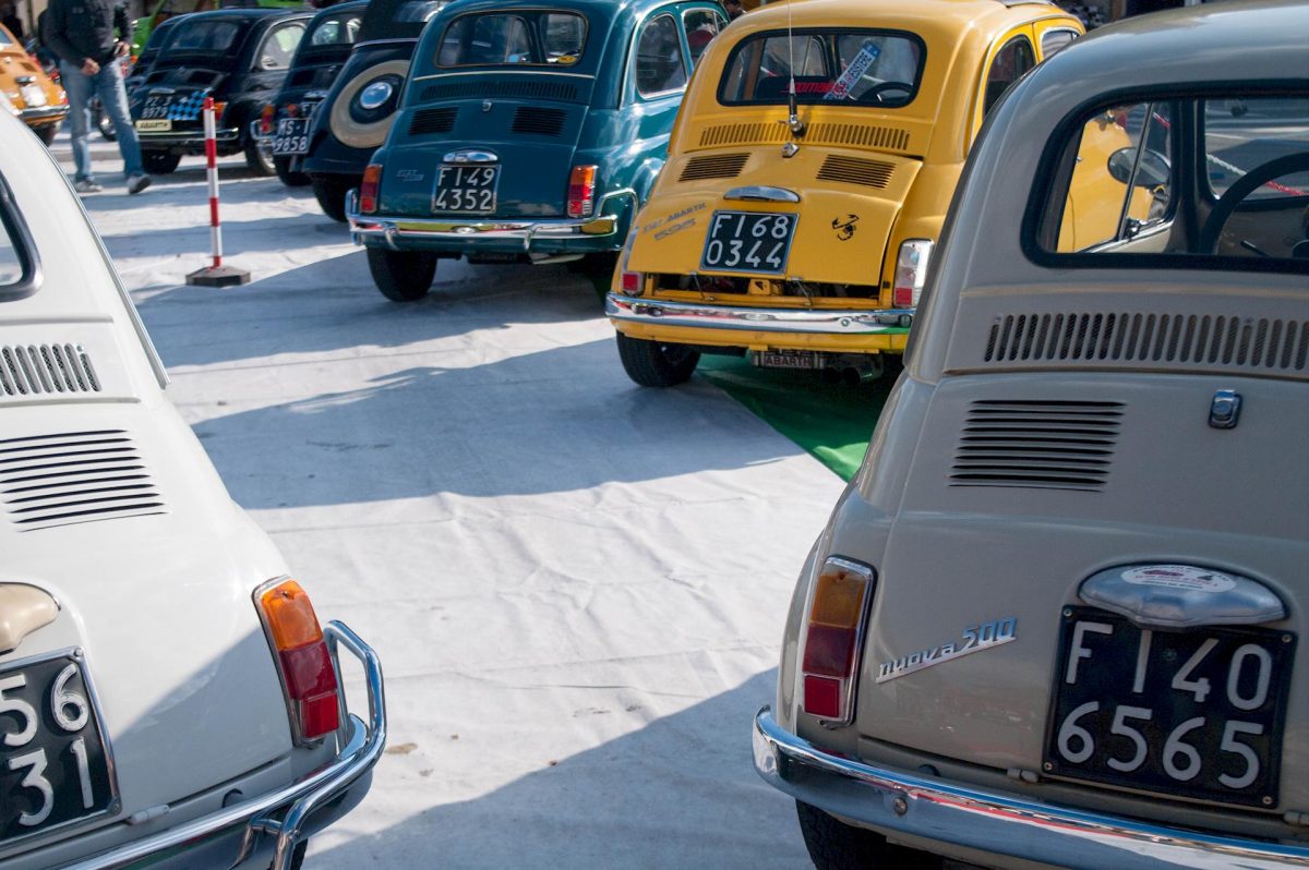 fiat 500 targhe originali