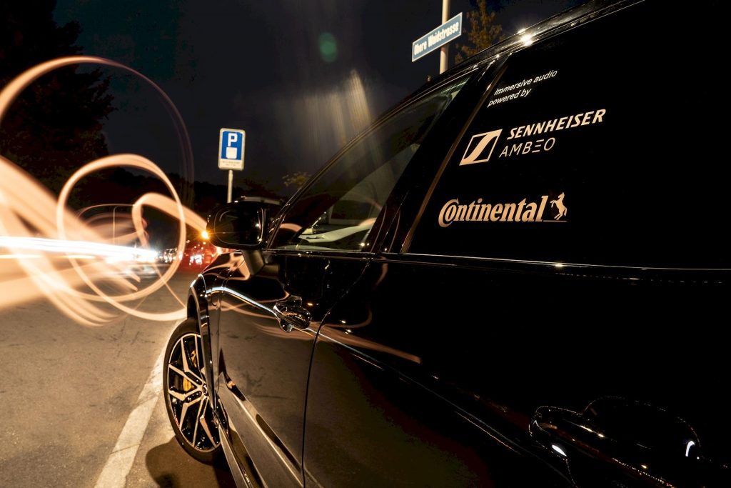Sennheiser Continental audio 3D: come funziona il suono 3D in auto