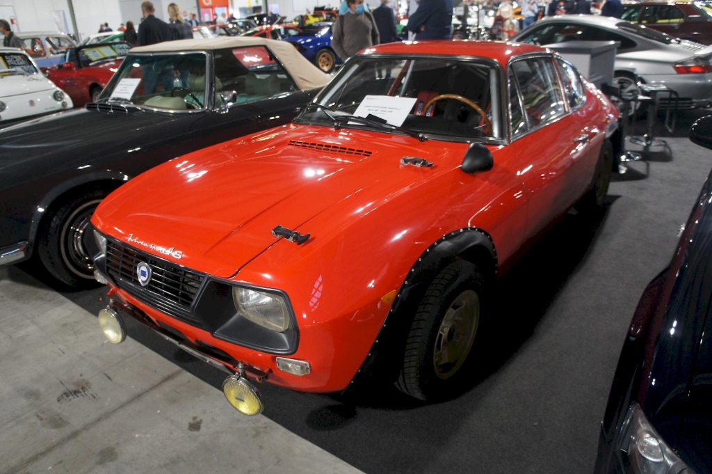 Una splendida Lancia Fulvia Sport Zagato esposta a MAC 2020