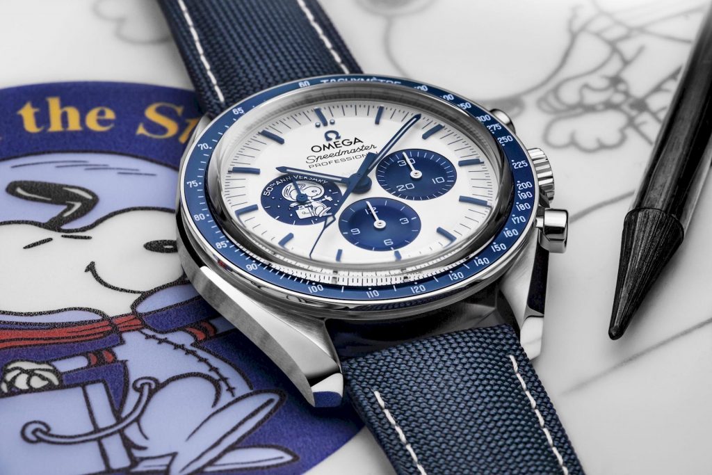 Omega Speedmaster Silver Snoopy Award