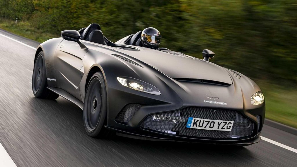 Aston Martin V12 Speedster: 700 cv e prezzo di 850.000 euro