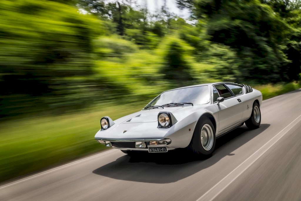 La Lamborghini Urraco del 1970 è sempre bellissima