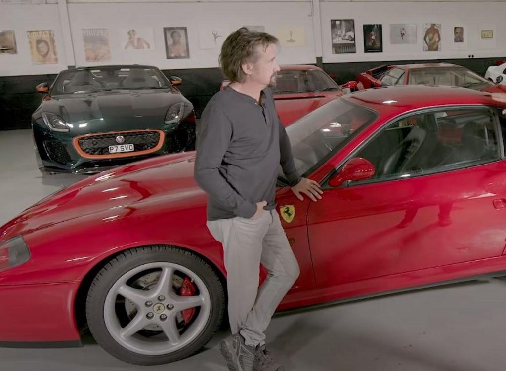 Richard Hammond rivede la sua Ferrari 550 Maranello e ci commuove