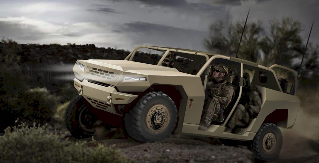Kia produrrà un veicolo militare stile Hummer
