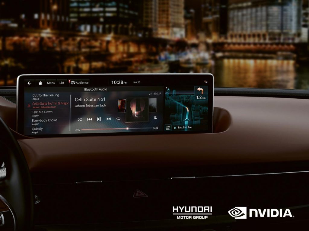 Hyundai nvidia Drive: la nuova piattaforma per l’auto connessa
