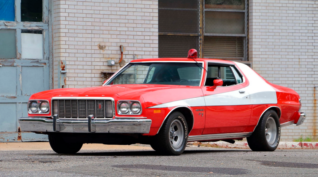 Besançon  Insolite. La Ford Gran Torino de Starsky & Hutch fait