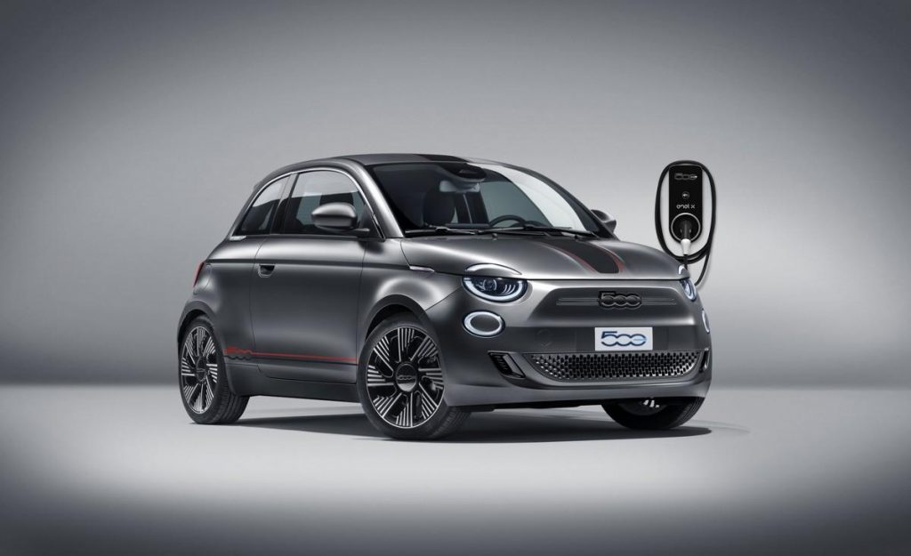 Nuova Fiat 500 elettrica accessori