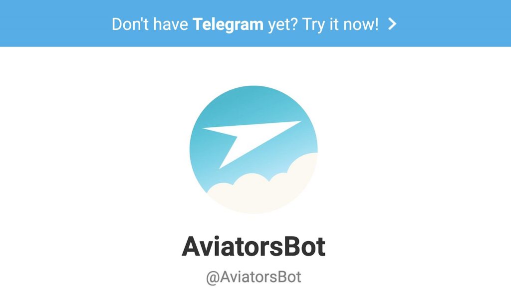 I migliori bot telegram per aerei: AviatorsBot e AirTrack