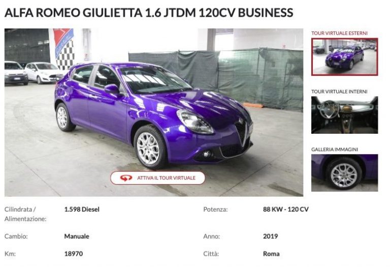 Auto all'asta per privati, c'è anche Clickcar