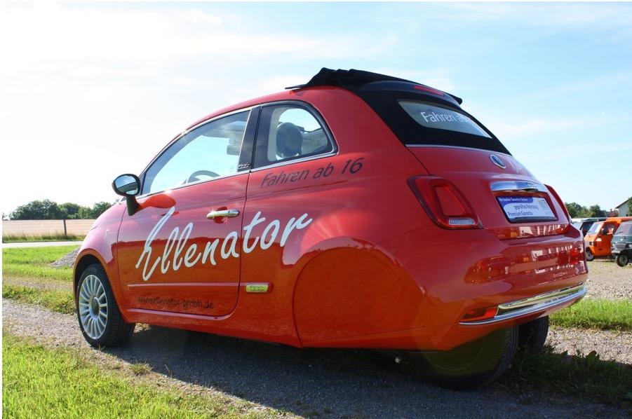 L’invasione delle Fiat 500 a 3 ruote che arrivano dalla Germania