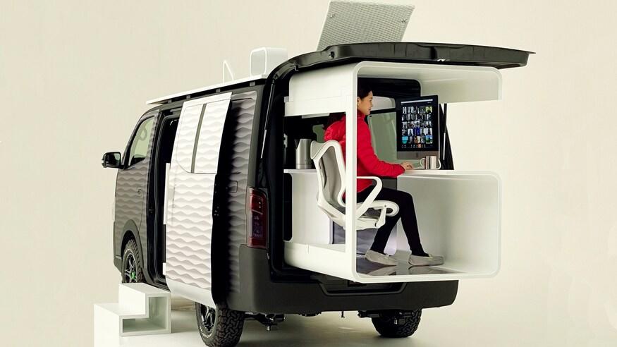 Nissan Office Pod Concept: Smart working in un ufficio mobile