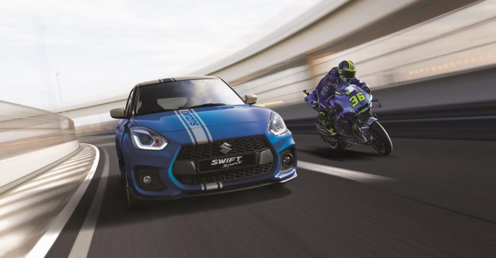 Suzuki Swift Sport Hybrid World Champion Edition: l’auto… più moto che ci sia!