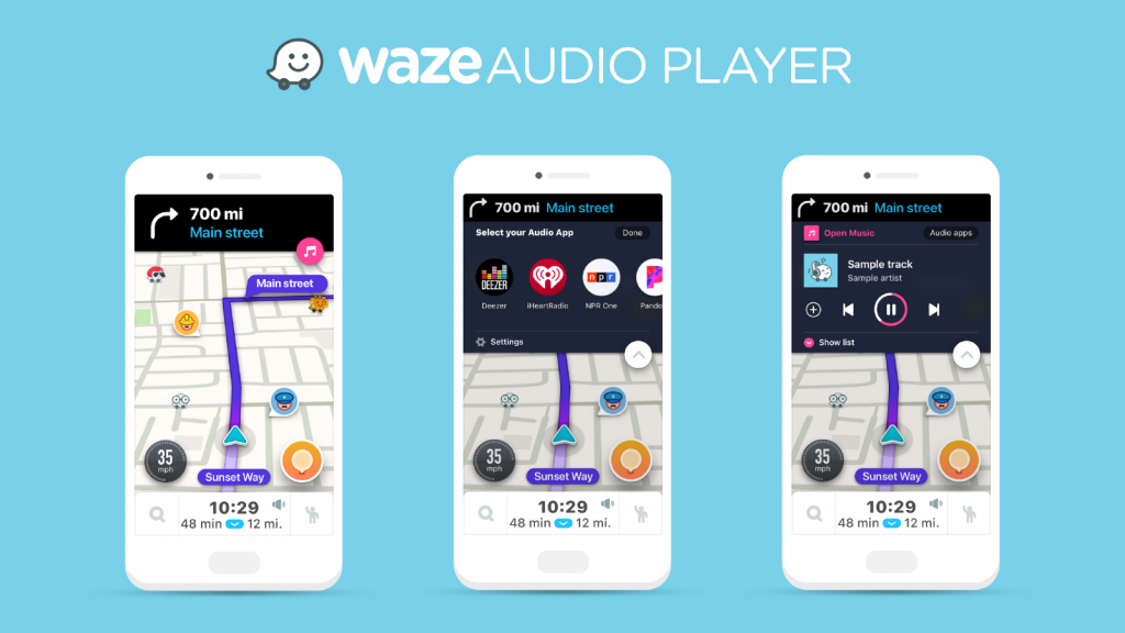 Waze integra Amazon Audible nel programma Audio Player