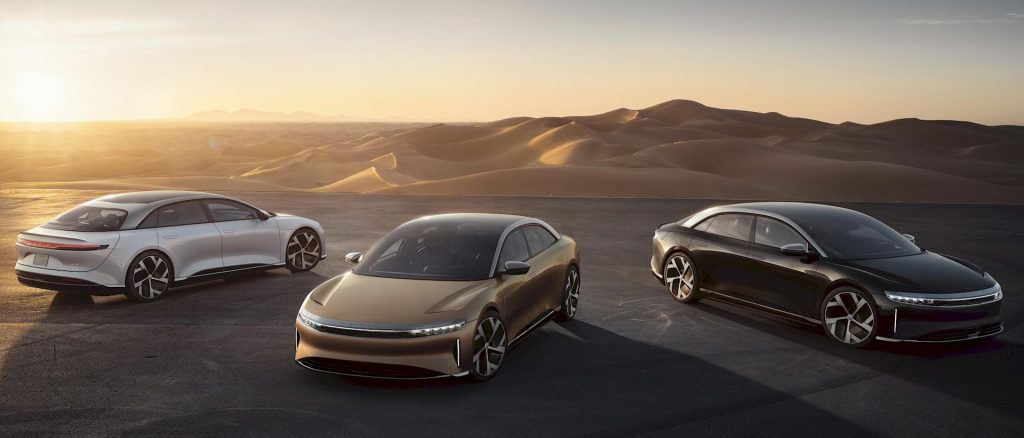 Lucid Motors ha annunciato che sbarcherà in Europa nel 2022