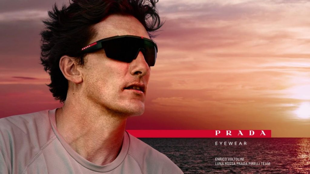 Prada Linea Rossa occhiali da sole: protagonista il team Luna Rossa Prada Pirelli