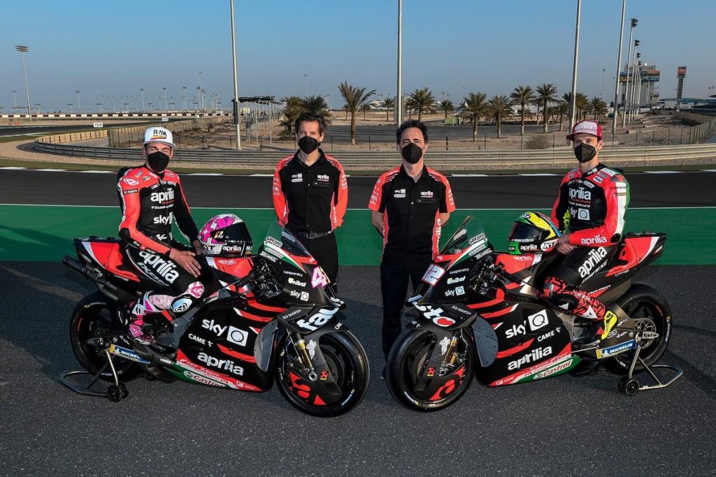 MotoGP Aprilia Racing Team Gresini 2021: svelata la RS-GP 2021