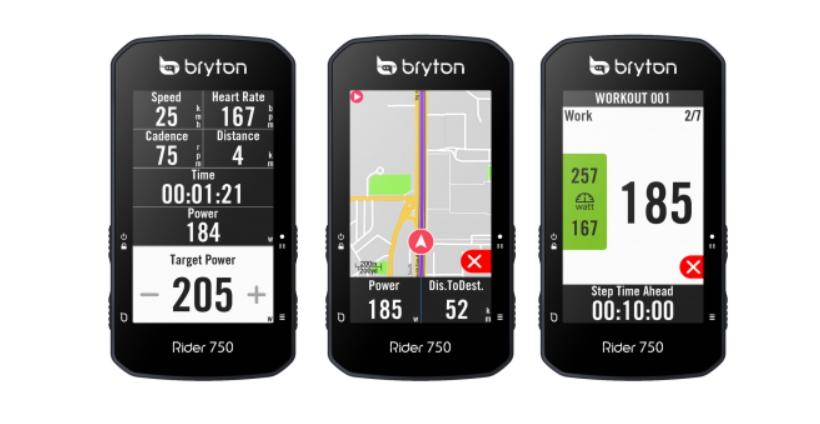 Bryton Rider 750: nuove funzioni Live Track ed Esplora per il ciclocomputer GPS