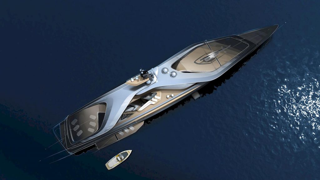 Kairos Pininfarina Oceanco: il nuovo superyacht con propulsione E-Hybrid