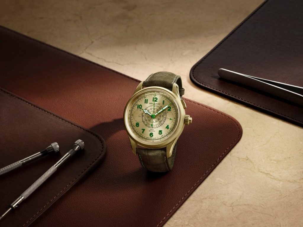 Montblanc 1858 Split Second Chronograph Limited Edition 18: il nuovo oro