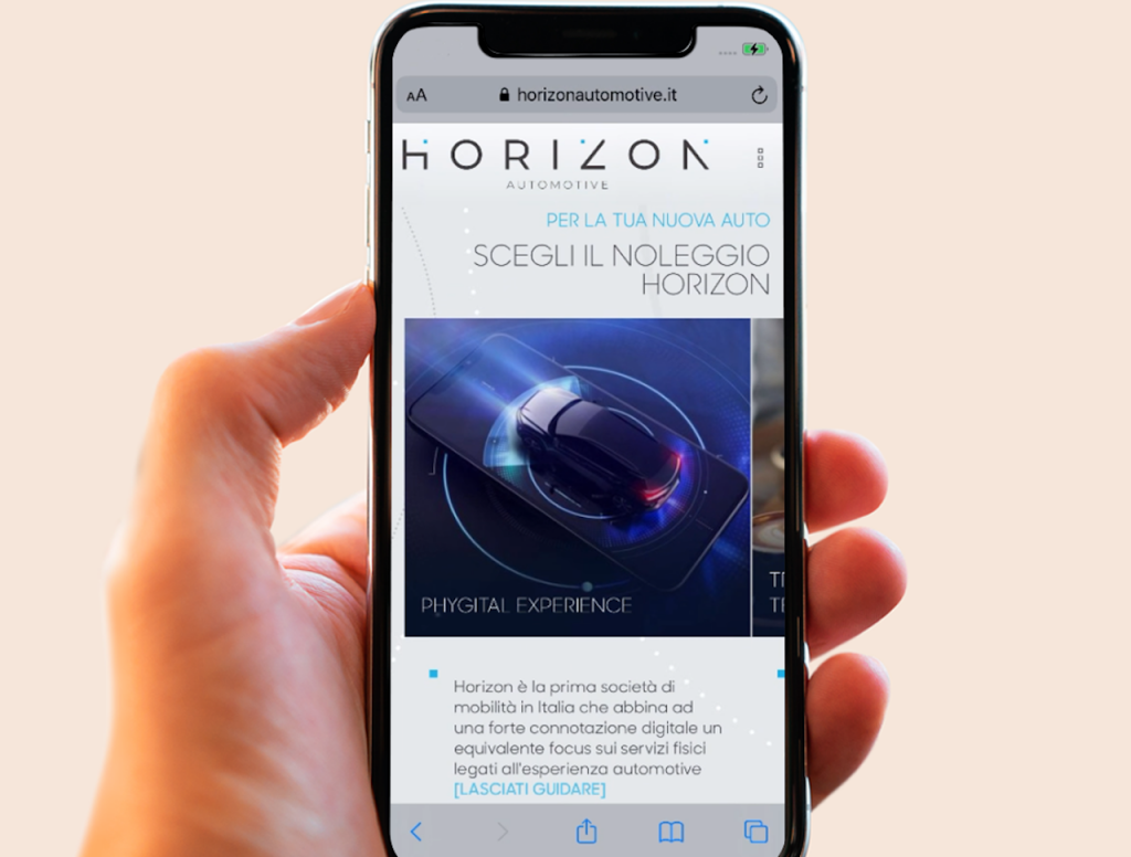 Horizon Automotive lancia la nuova piattaforma web
