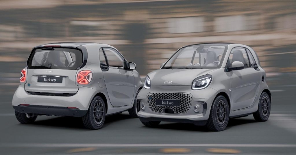 Smart elettrica fortwo e forfour racingrey: le due nuove limited edition