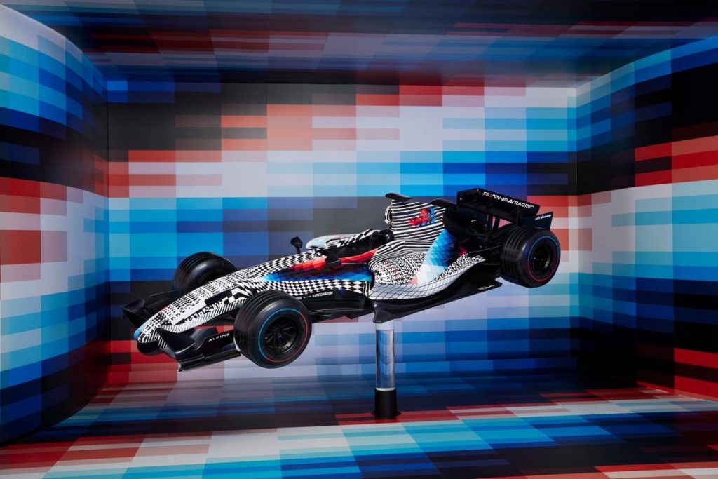 Alpine F1 x Felipe Pantone: la monoposto si trasforma in opera d’arte