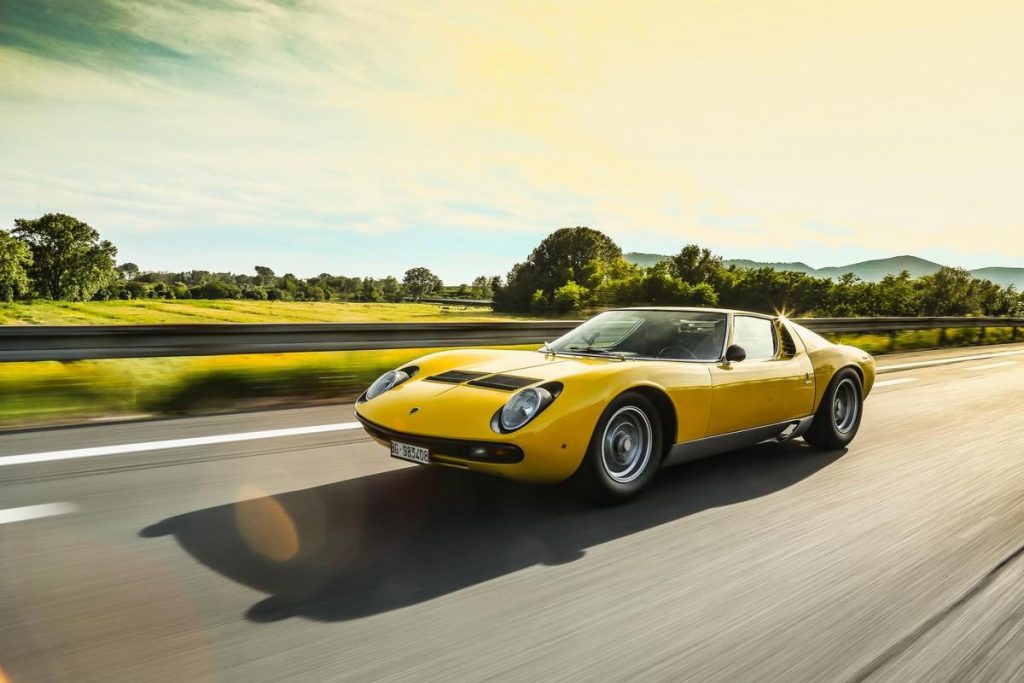 Lamborghini Miura SV 50 anniversario: la “supercar” d’epoca più ambita