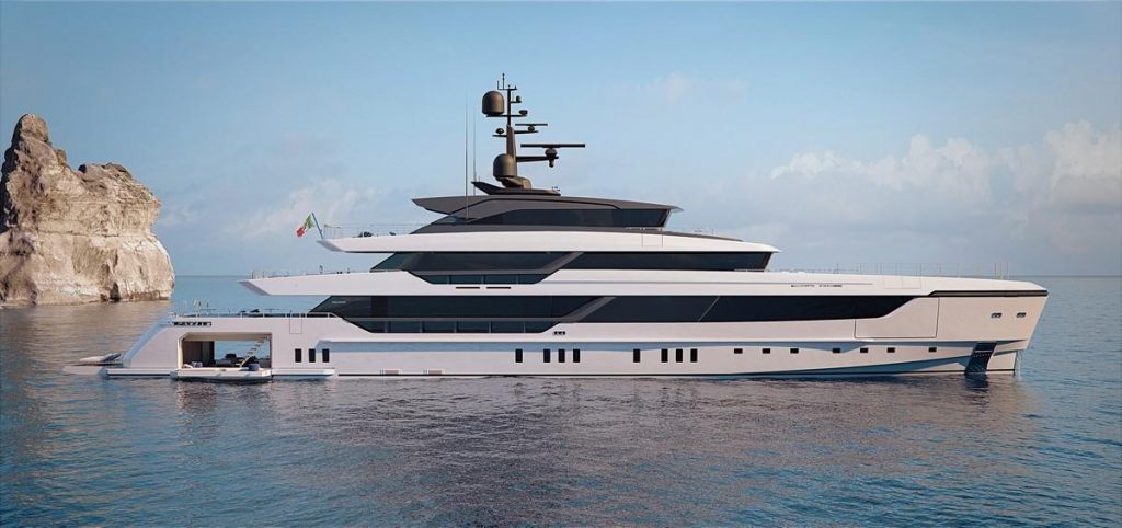 Sanlorenzo 57Steel: il superyacht con nuovi concept di vivibilità a bordo