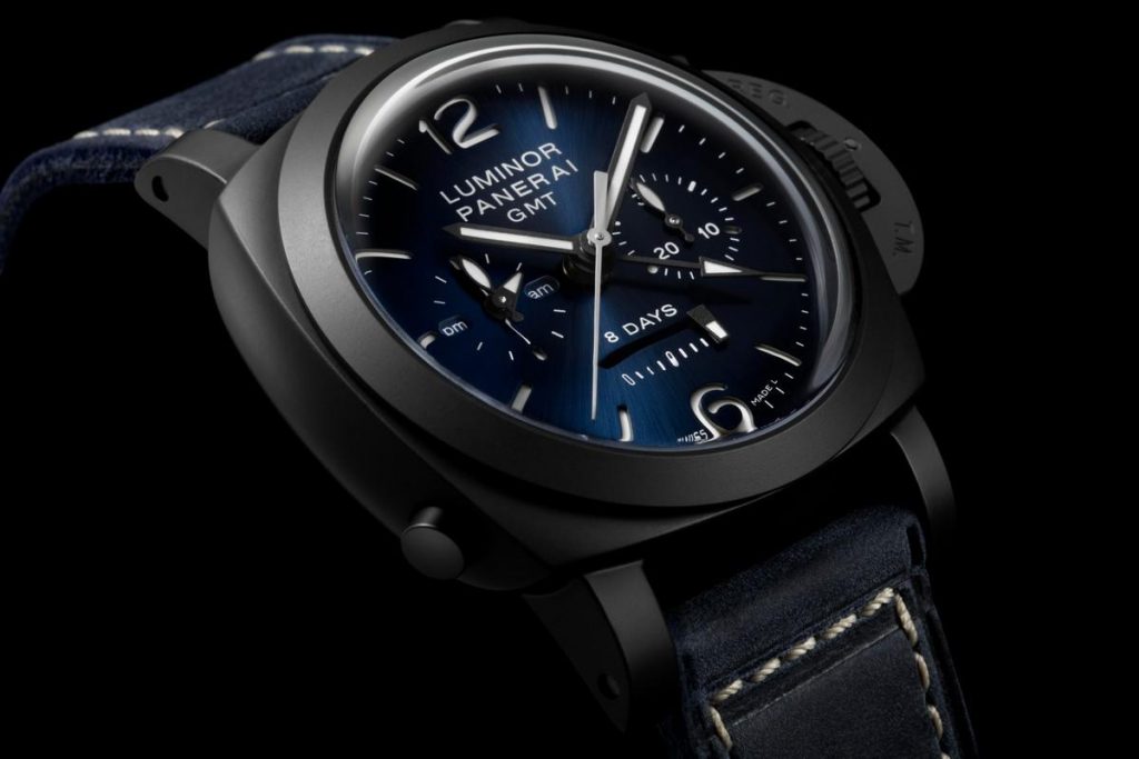 Paneria Luminor Chrono Monopulsante GMT Blu Notte: il nuovo orologio in edizione limitata