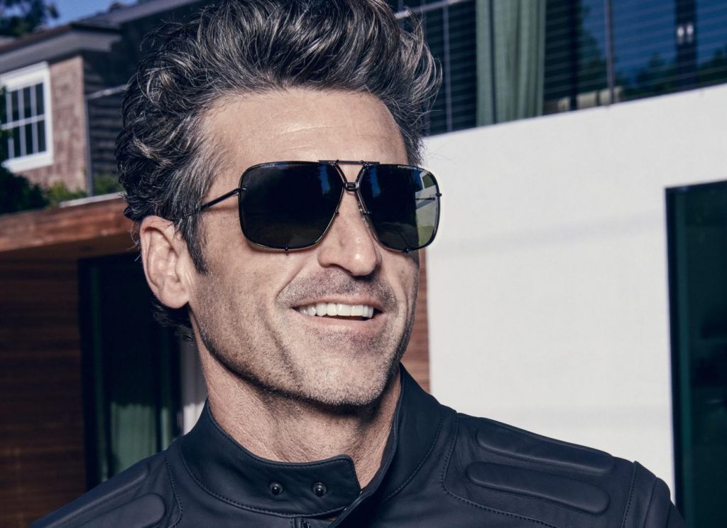 Patrick Dempsey occhiali Porsche Design: la limited P’8928 P Collector’s Edition