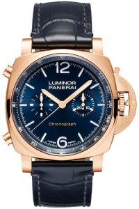 Panerai Luminor Chrono Goldtech Blu Notte